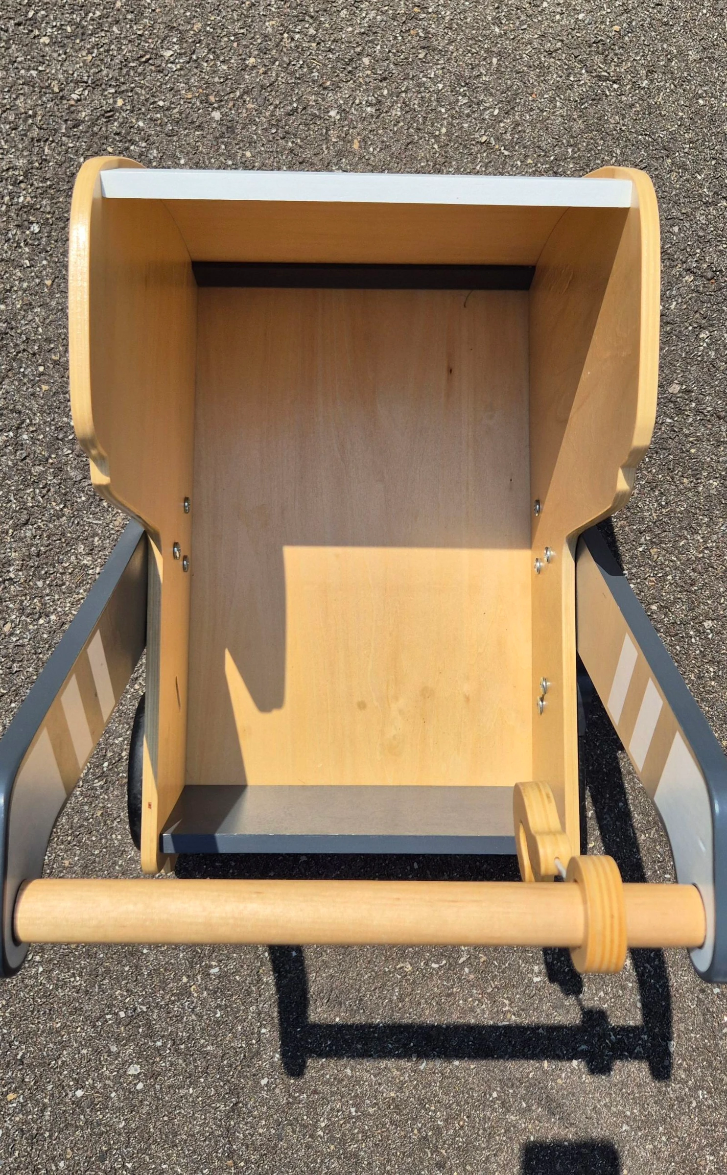 Carro de paseo camión de madera – photo 4